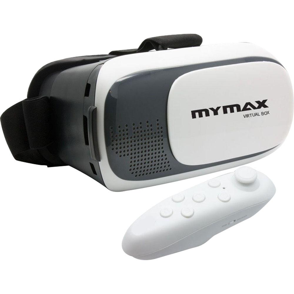 Óculos de Realidade Virtual 3D V-Box Branco - MYMAX