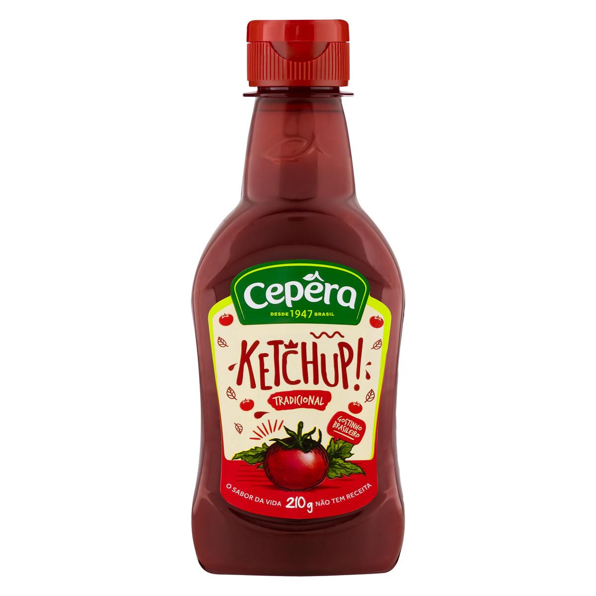 CATCHUP CEPÊRA SQUEEZE 210G