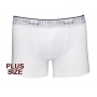 Cueca Boxer Plus Size em Cotton Vangli - 350 Branco