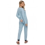 Pijama Fem Longo em Visco Dry Corações Recco 14517