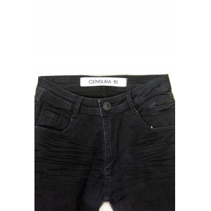 Calça Censura 18 Black Jeans
