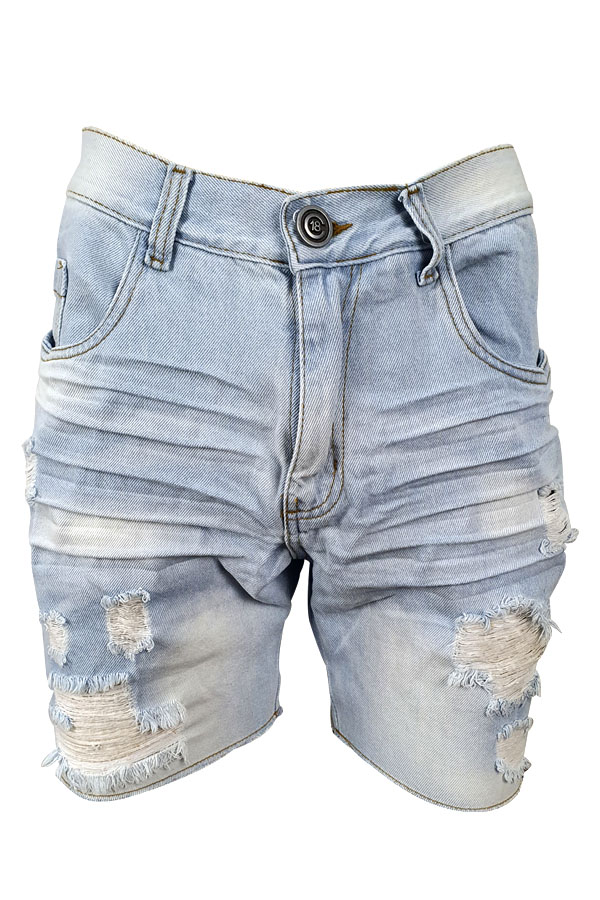 Bermuda Jeans Censura 18 Claro Rasg