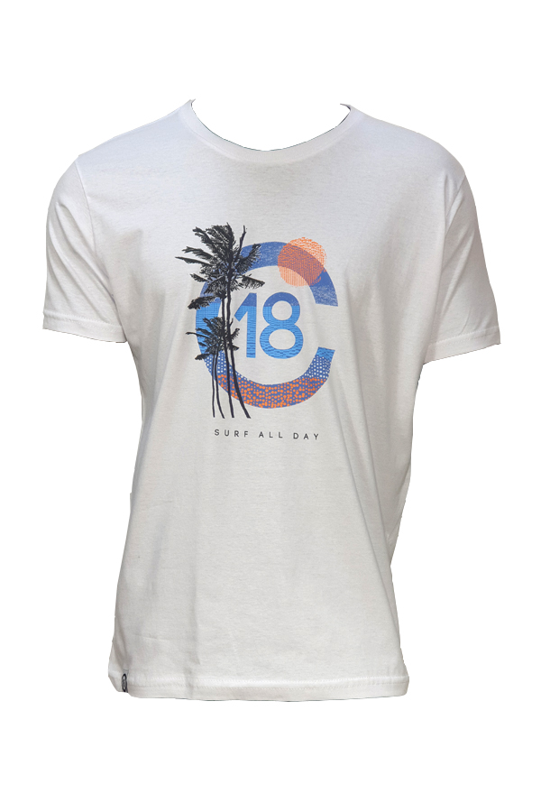 Camiseta Censura 18 Coqueiro e Mar