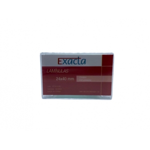 Lamínula 24x40mm Exacta (cx. C/100)