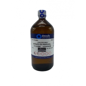 Nitrato De Prata 0,0141n/m Fatorada 1 L