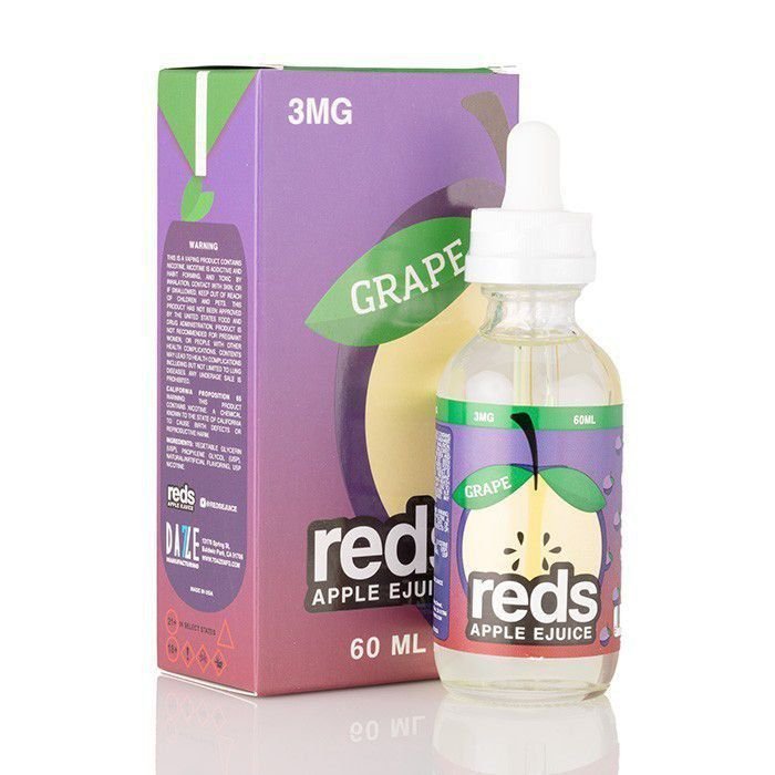 Líquido 7 Daze Reds Apple E-juice - Grape