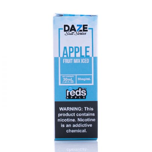 Líquido 7 Daze Reds Apple E-juice Salt - Apple Fruit Mix Iced