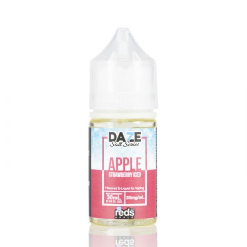 Líquido 7 Daze Reds Apple E-juice Salt - Apple Strawberry Iced