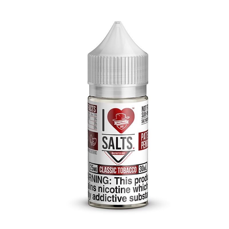 Líquido I Love Salt - Classic Tobacco