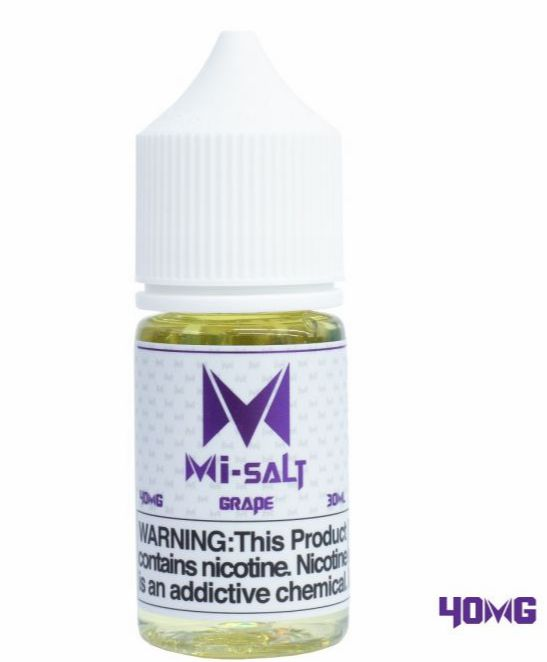 Líquido Smoking Vapor Salt  - Mi-Salt  - Grape