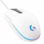 Mouse Gamer Logitech G203 RGB Lightsync, 6 Botões, 8000 DPI, Branco - 910-005794