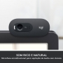 WebCam Logitech C505 HD com Microfone, 3 MP para Chamadas e Gravações em Vídeo Widescreen 720p - 960-001363