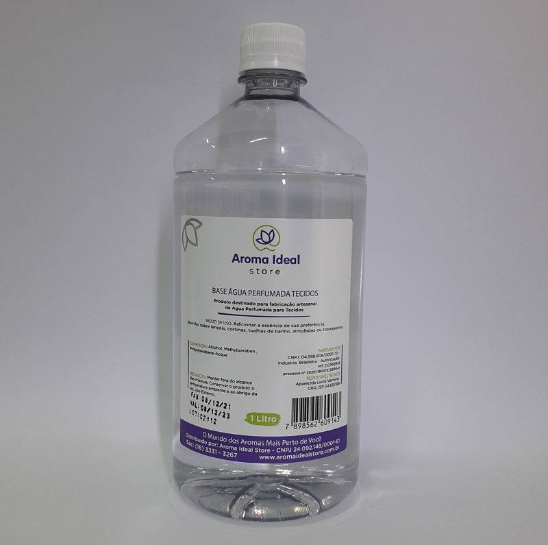 Base Água Perfuma Tecidos - Litro