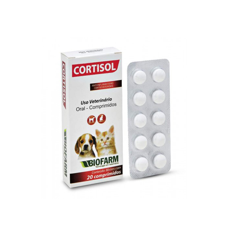Cortisol Biofarm - 20 Comprimidos