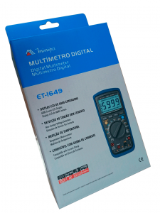 Multímetro digital CATIII 600V - Minipa ET-1649