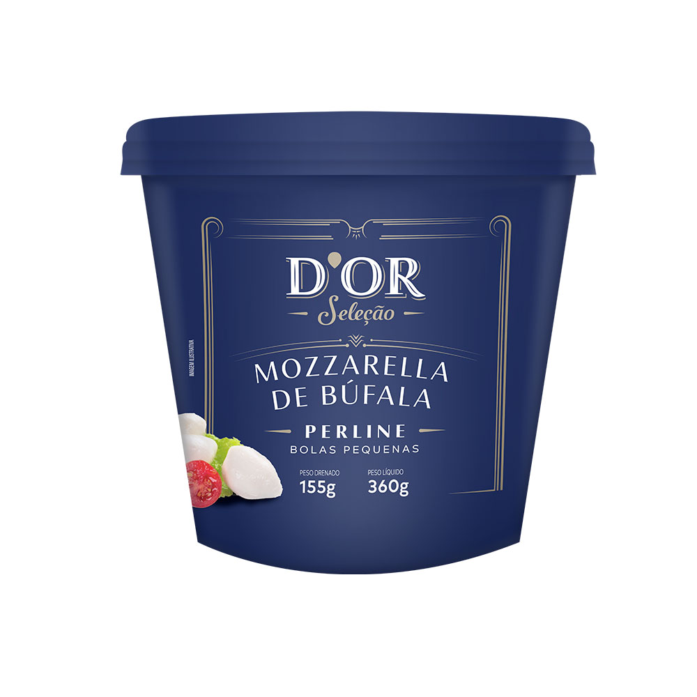 Perline Mozzarella de Búfala 155g - D'or