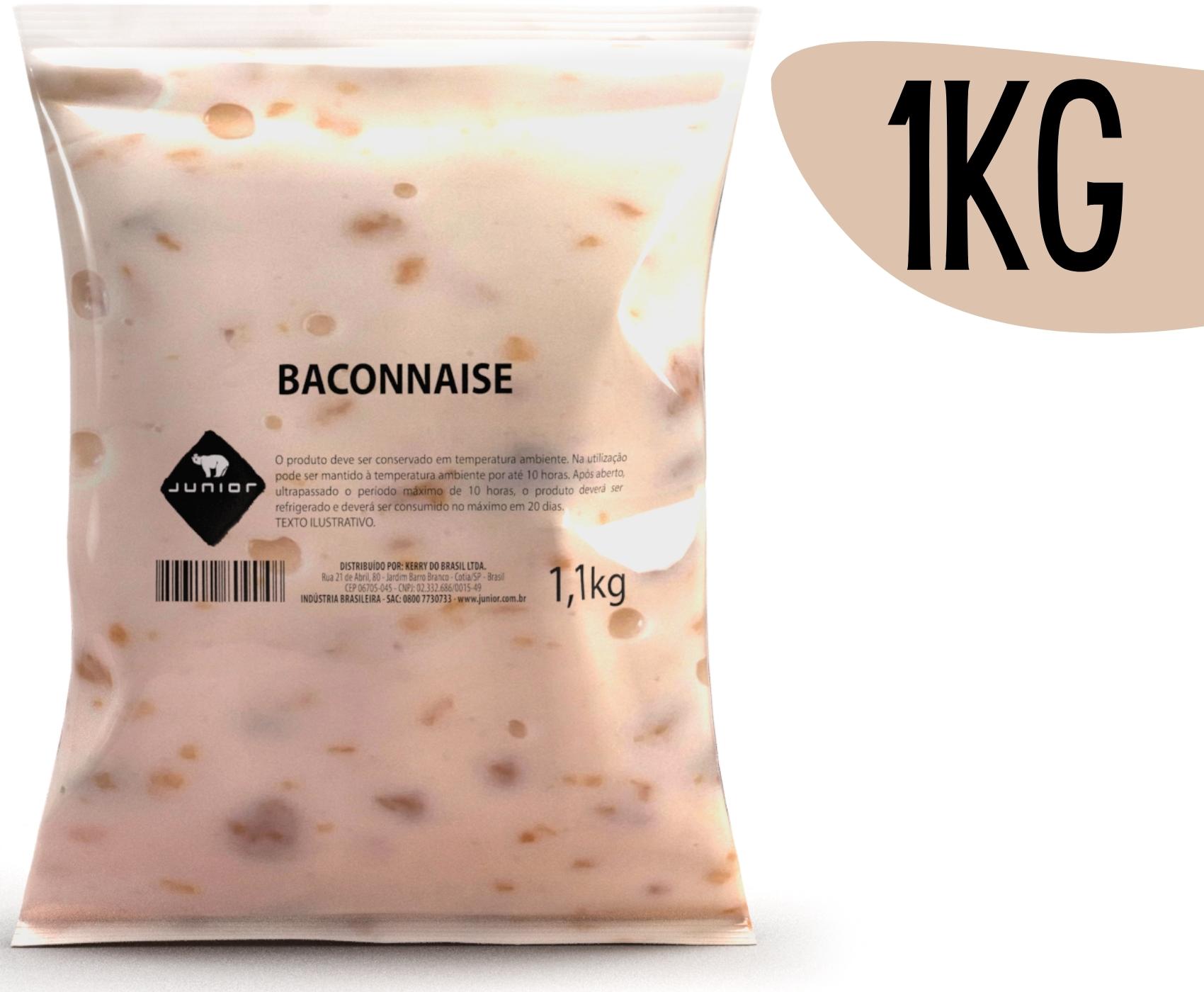 Compre Baconese Baconnaise Maionese de Bacon Junior Pouch 1,1 kg