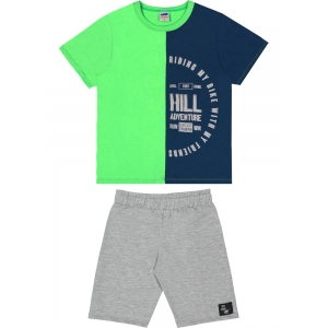 Conjunto Infantil Menino Camiseta e Bermuda Adventure Marlan - 04 a 16