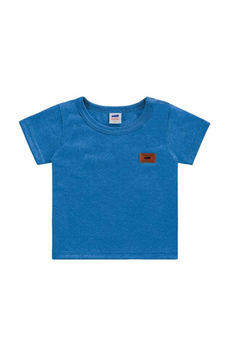 Camiseta bebê marlan baby malha vintage - 0 a 3 anos