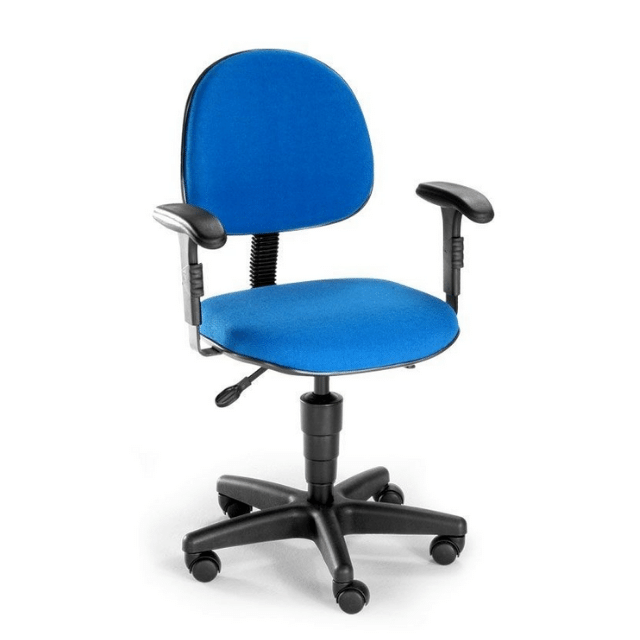 Cadeira Executiva com Braço Azul