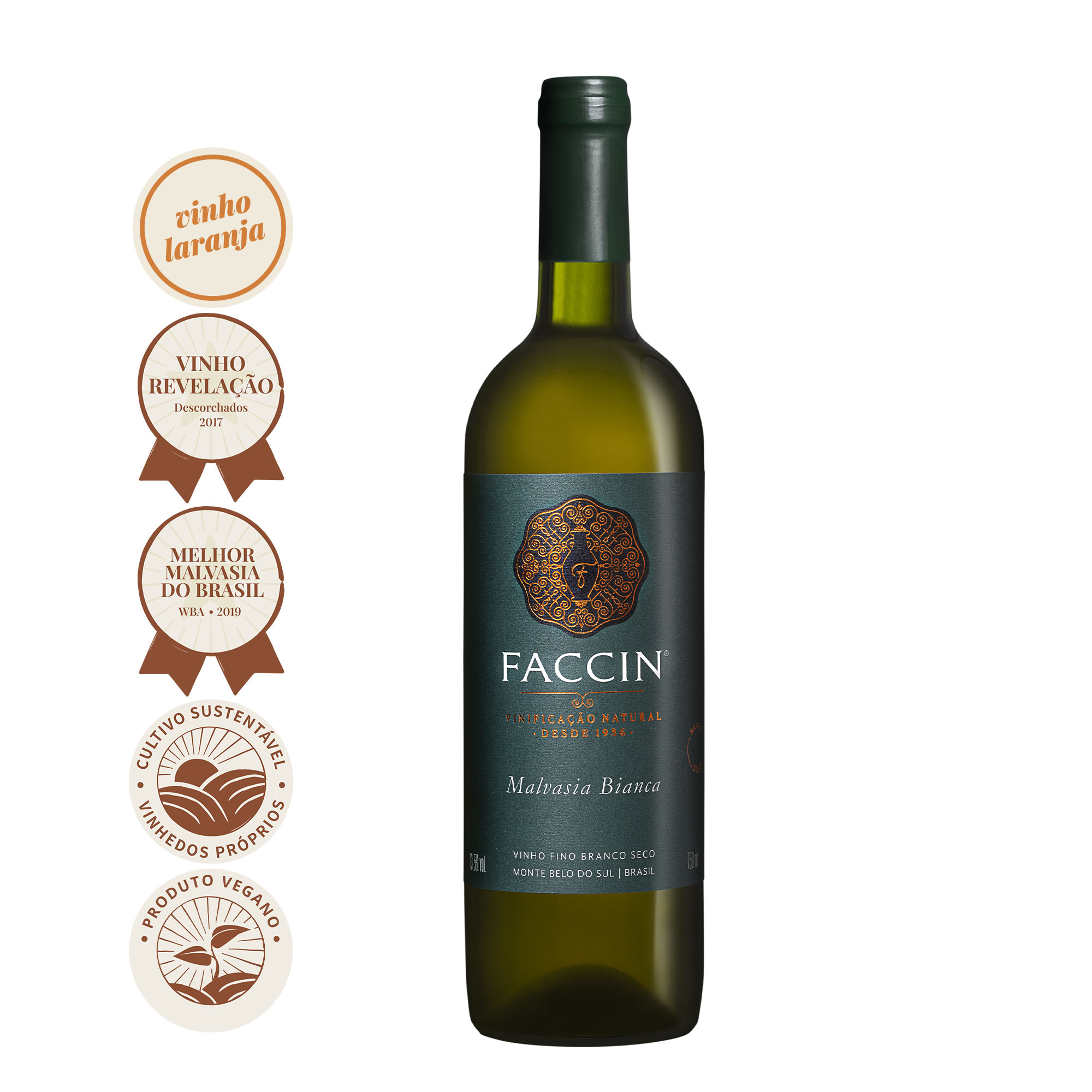 Faccin Vinho Laranja - Malvasia Bianca ( Natural )