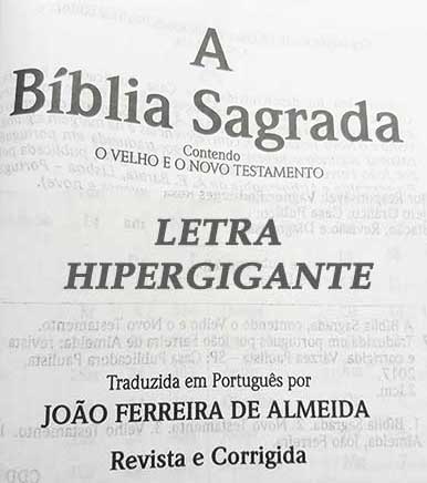 Bíblia Sagrada - LETRAS HIPERGIGANTES - Harpa Cristã - Palavras de Jesus são em Destaque - Almeida Tradicional - Tamanho Grande -  Capa Luxo - Branca e Folhas