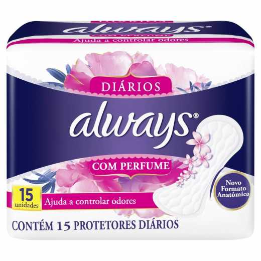Always Absorvente Protetor Diário c/15