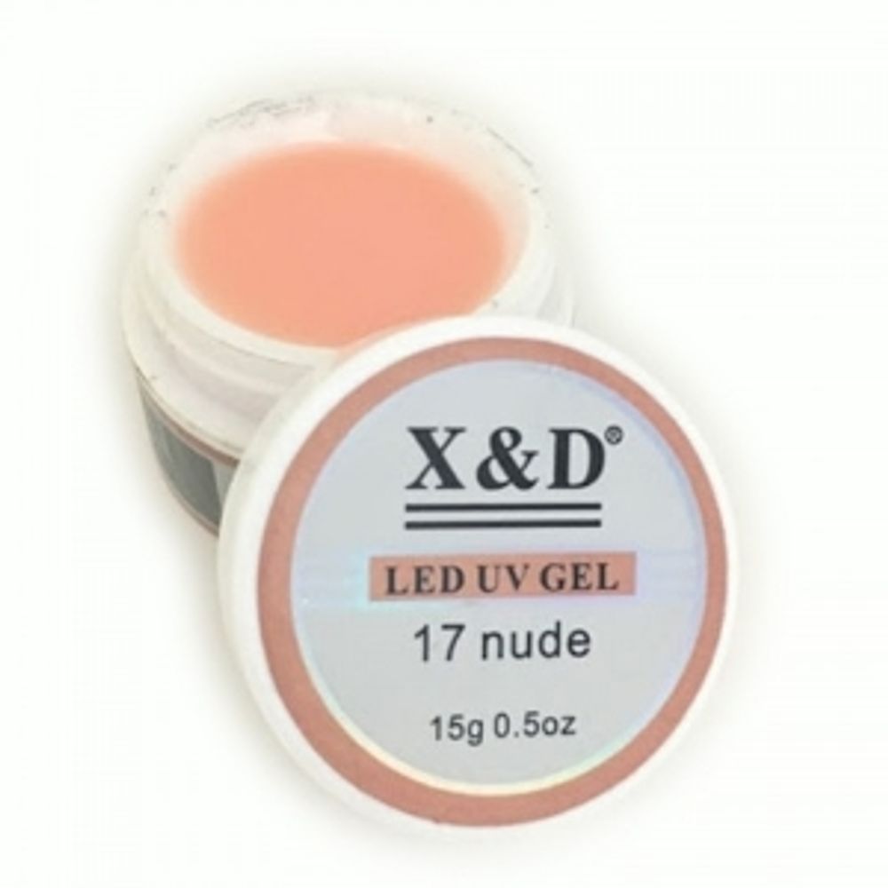 X D Gel UV 15g Unha Nude 17