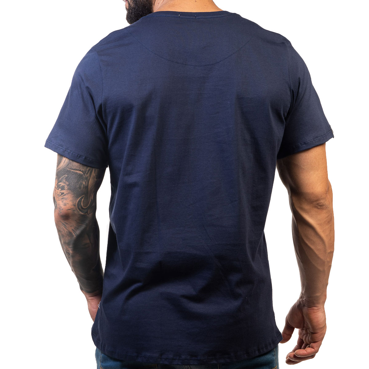 Camiseta Masculina TXC Classic  Azul Marinho 19493