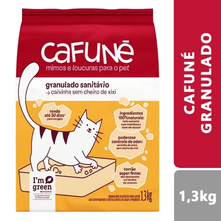 Granulado Sanitário Para Gatos Cafuné 1,3kg