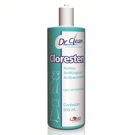 Shampoo Antibacteriano Dr Clean Cloresten 500ml