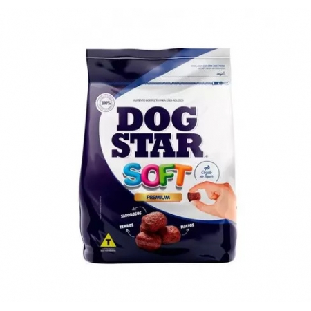 Ração Dog Star Soft  Para Cães Idosos Sabor Carne 700g