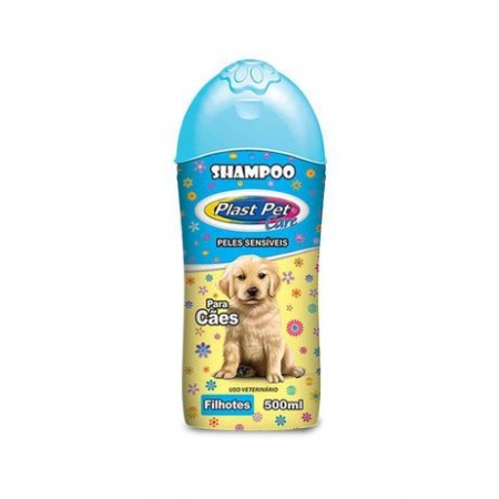 Shampoo Plast Pet Care Para Cães Filhotes 500ml