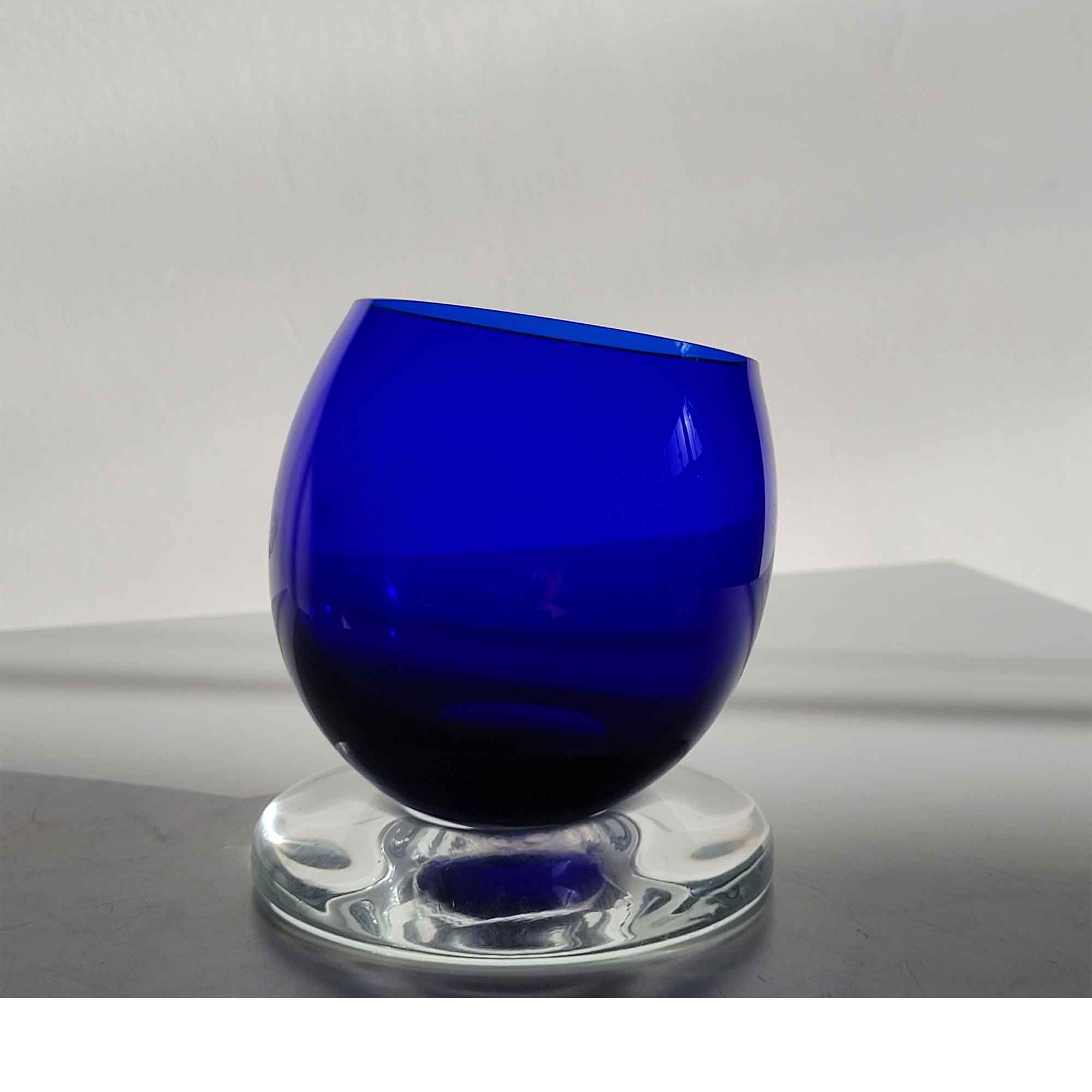 Copo para Whisky O Equilibrista | azul - Marché Art de Vie