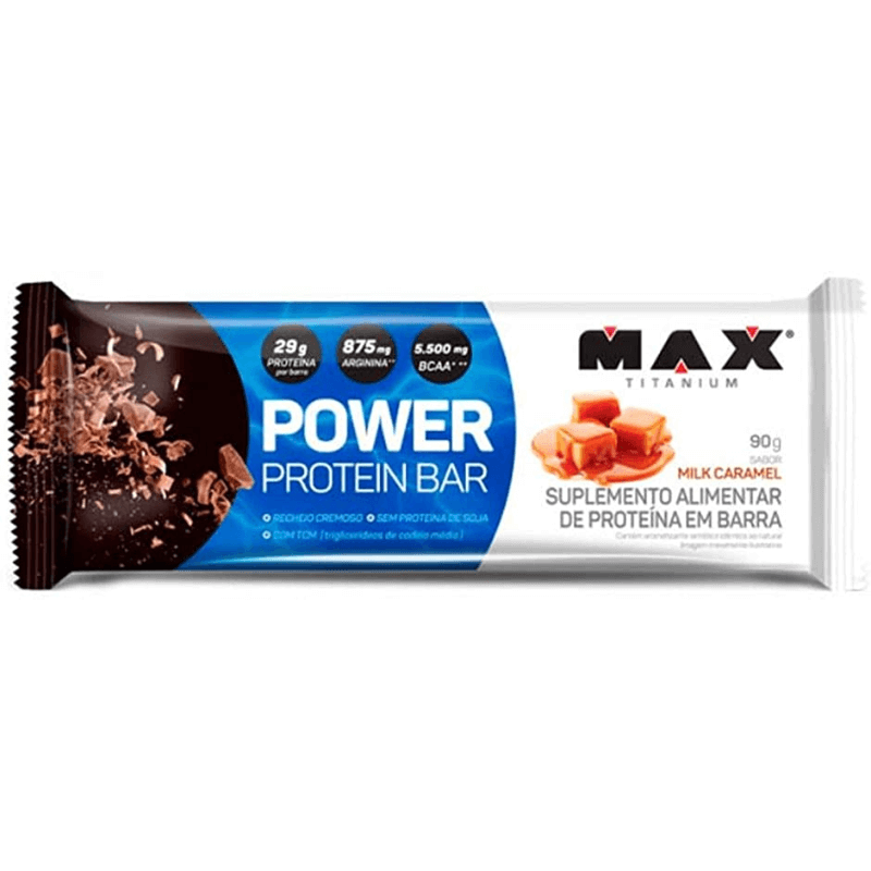 Barrinha Power Protein Bar 90G Max Titanium