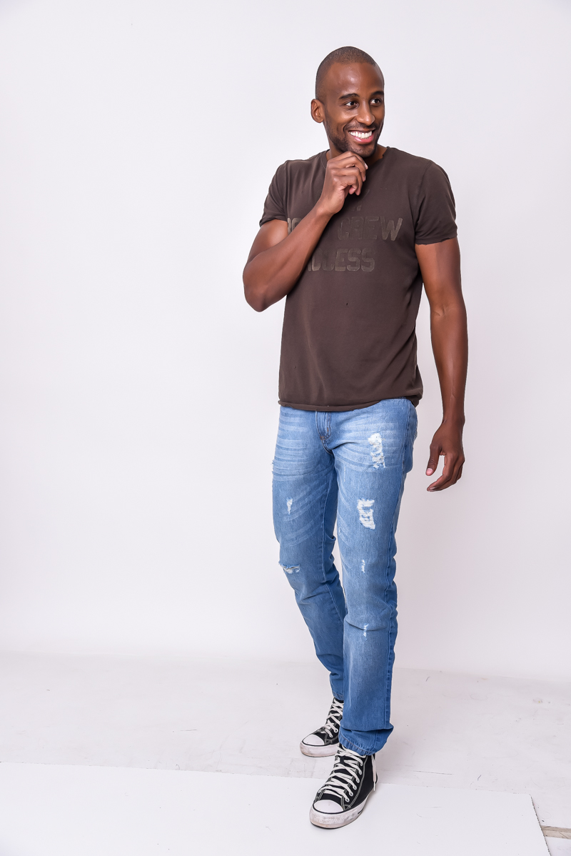 Calça Jeans Masculina Skinny Com Elastano - 2102504