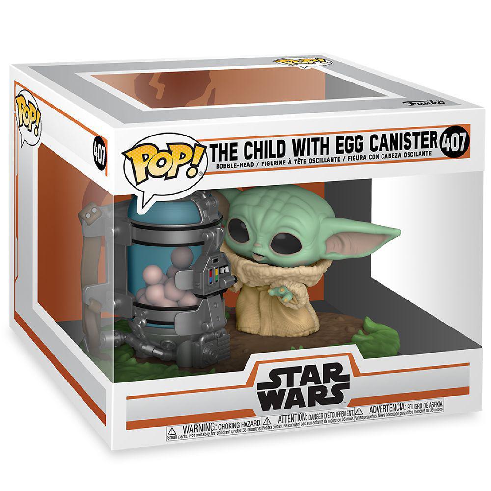 Funko Pop! - The Child with Egg Canister 407 -  Star Wars: The Mandalorian