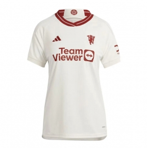 Camisa Feminina Manchester United third 2023/24 - Branca