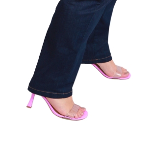 Calça Jeans Modelagem Reta Lavação Escura Alto Poder Elasticidade