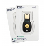 OFERTA - Pacote com 2 Chaves de Segurança Lockeet USB e NFC