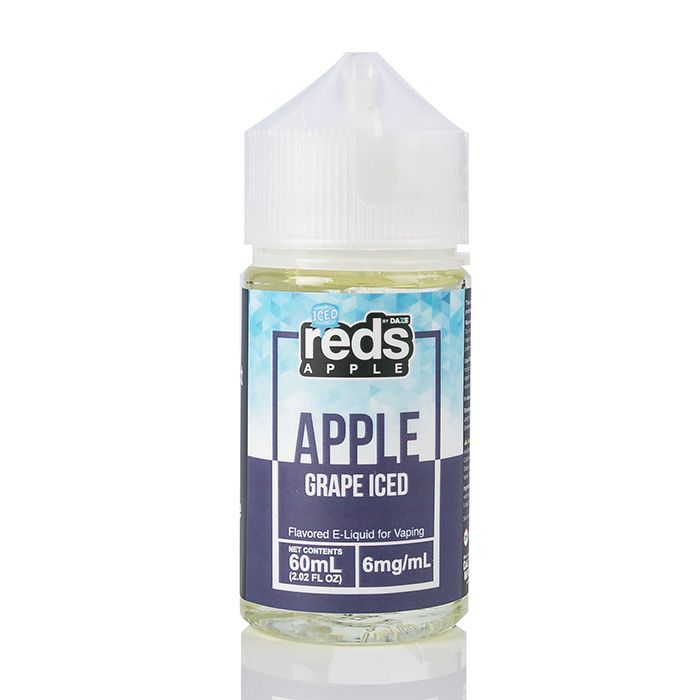 Líquido 7 Daze Reds Apple E-juice - Grape ICED