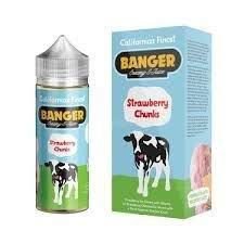 Líquido Banger Creamy E-juice - Strawberry Chunks