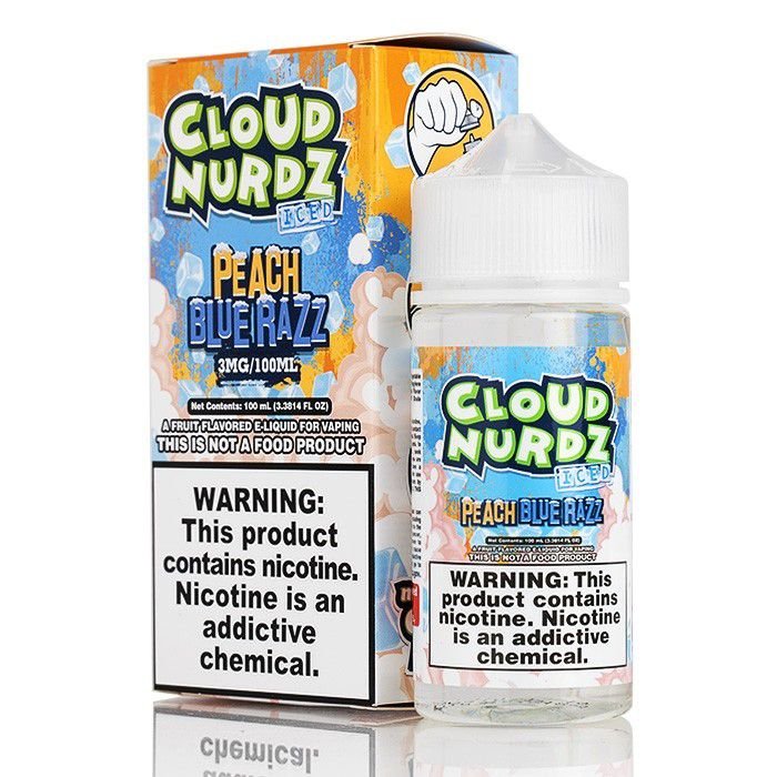 Líquido Cloud Nurdz Salt - Peach Blue Razz