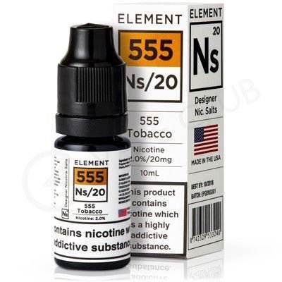 Líquido Element Salt - 555 Tobacco