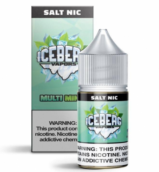 Líquido Iceberg Vapors Salt - Multi Mint 