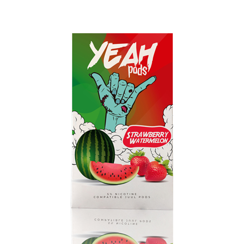 Yeah Pods De Reposição Strawberry Watermelon - Compatíveis com JUUL - Yeah