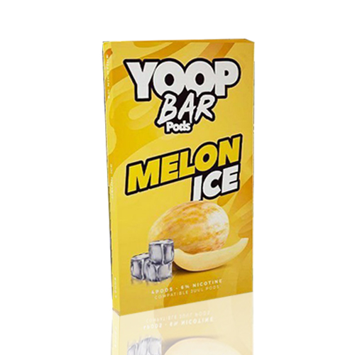 Yoop Bar Melon Ice - Compatíveis com Juul - Yoop Vapor