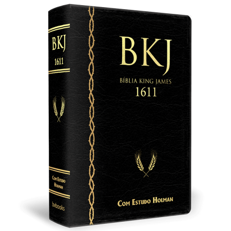 Bíblia King James 1611 com Estudo Holman
