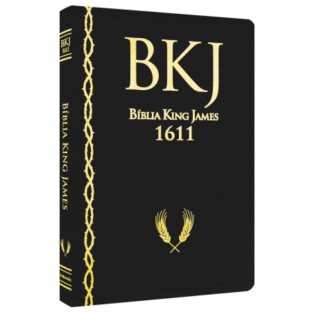 Bíblia King James 1611  Ultrafina Ampliada ( PRETA)
