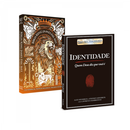 KIT - Identidade - Bíblia do Evangelismo capa Leão
